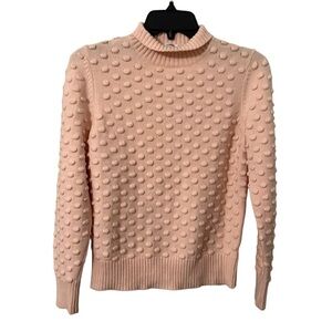 TULAROSA Women’s Light Pink Laviana Turtle Neck Sweater Size XS